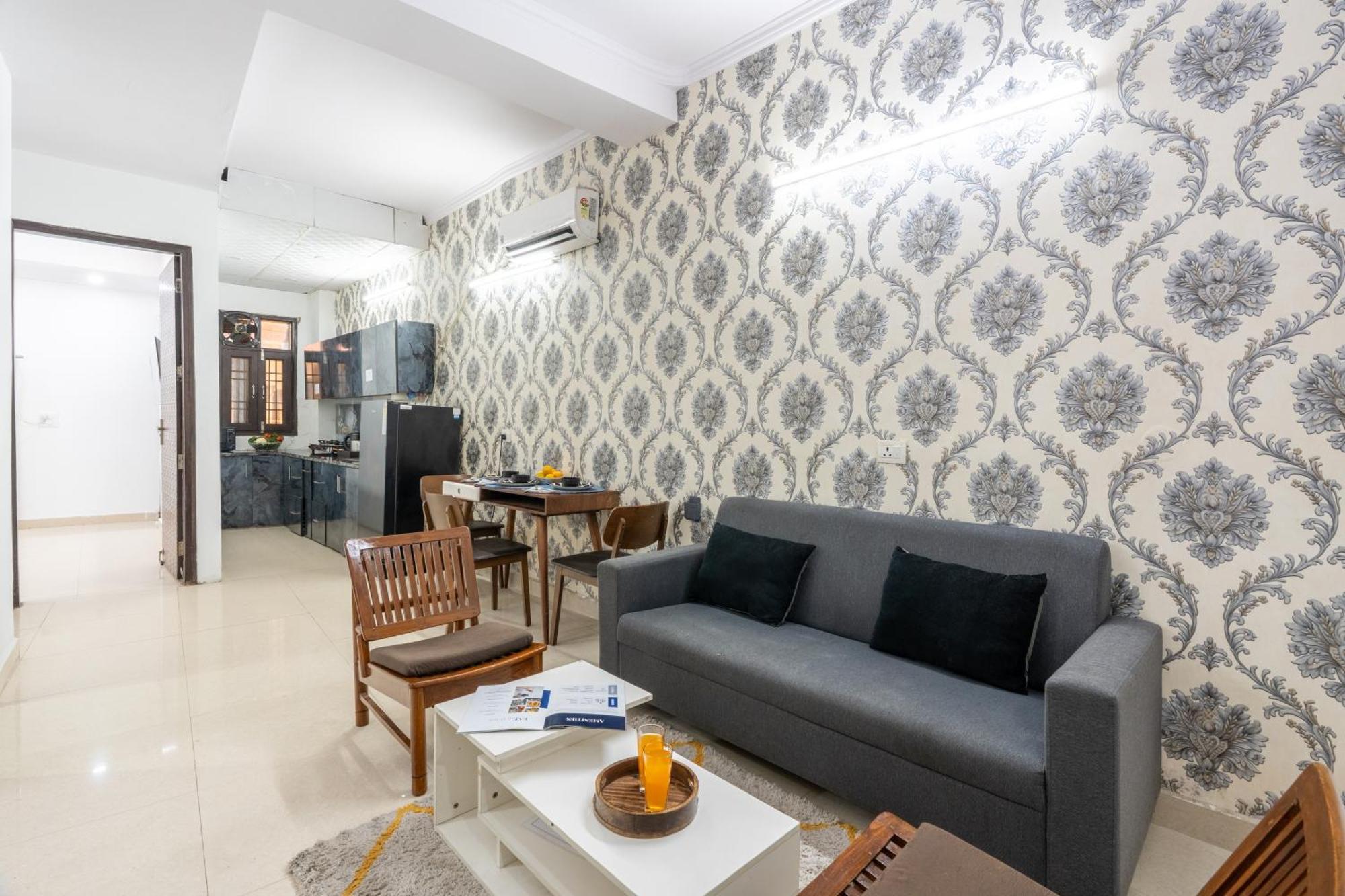 Homlee-Vintage 2Bhk-Ndls-Lift-Bharat Mandapam Apartment New Delhi Luaran gambar